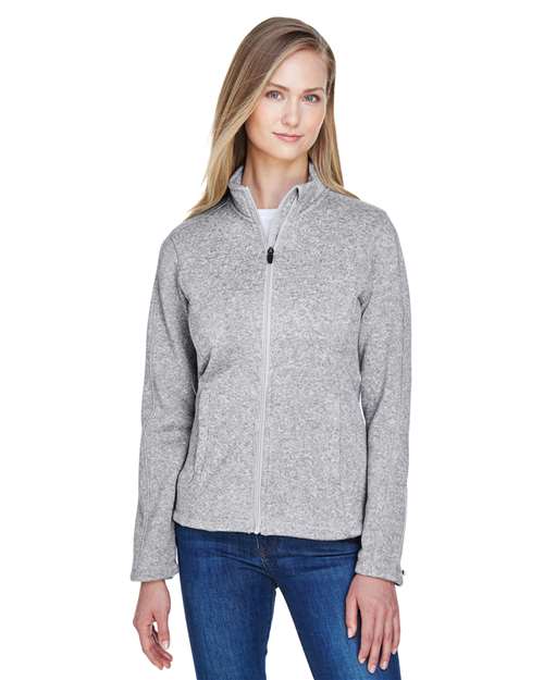 Women's Bristol Full-Zip Sweater Fleece Jacket - DG793W