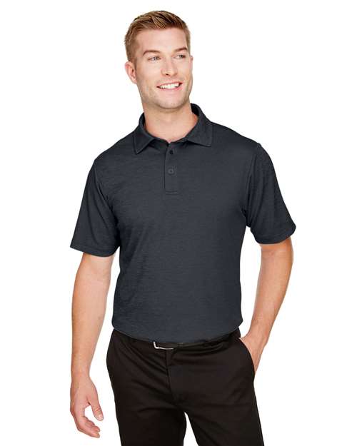 Men's CrownLux Performance® Address Mélange Polo - DG22