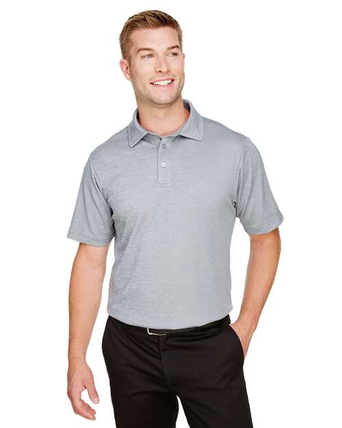 Men's CrownLux Performance® Address Mélange Polo - DG22