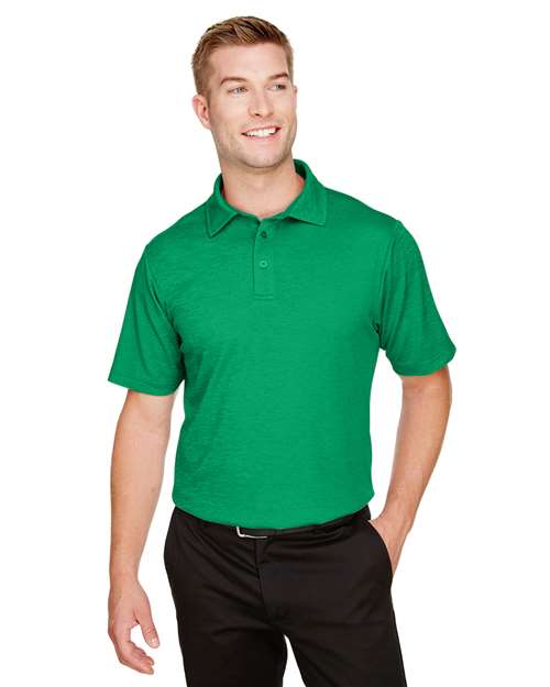 Men's CrownLux Performance® Address Mélange Polo - DG22