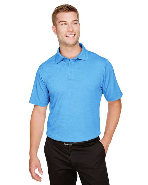 Men's CrownLux Performance® Address Mélange Polo - DG22