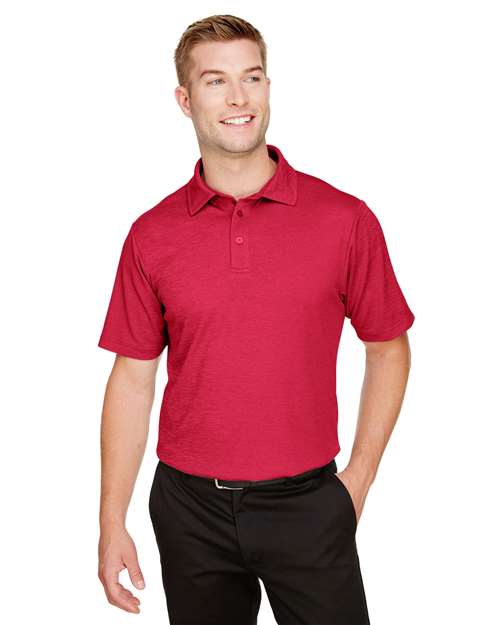Men's CrownLux Performance® Address Mélange Polo - DG22