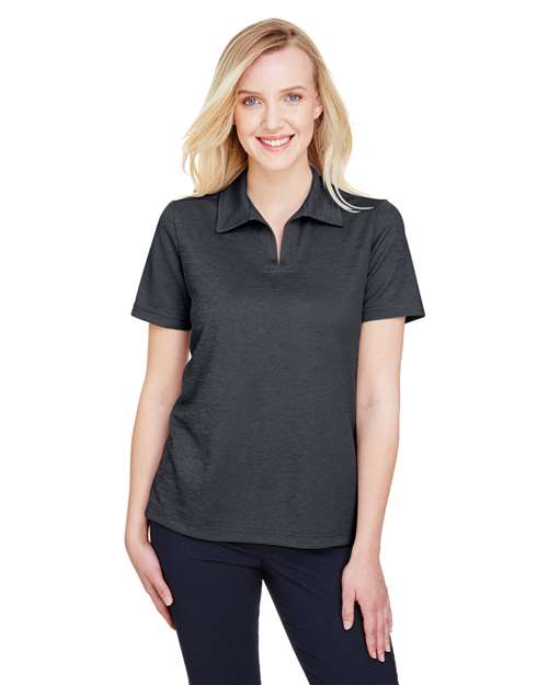 Women's CrownLux Performance® Address Melange Polo - DG22W