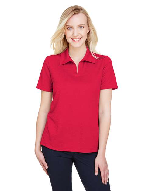 Women's CrownLux Performance® Address Melange Polo - DG22W