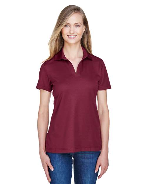 Women's CrownLux Performance® Plaited Polo - DG20W