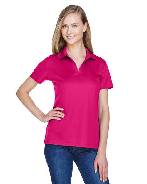 Women's CrownLux Performance® Plaited Polo - DG20W