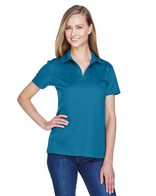 Women's CrownLux Performance® Plaited Polo - DG20W