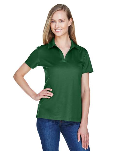 Women's CrownLux Performance® Plaited Polo - DG20W