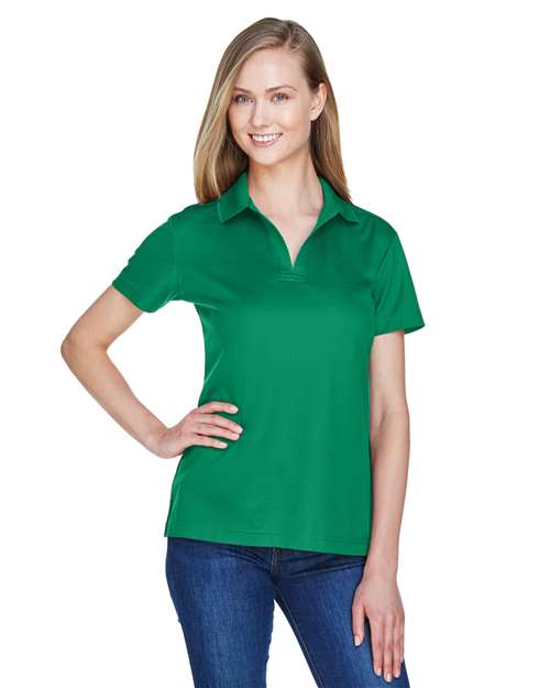 Women's CrownLux Performance® Plaited Polo - DG20W