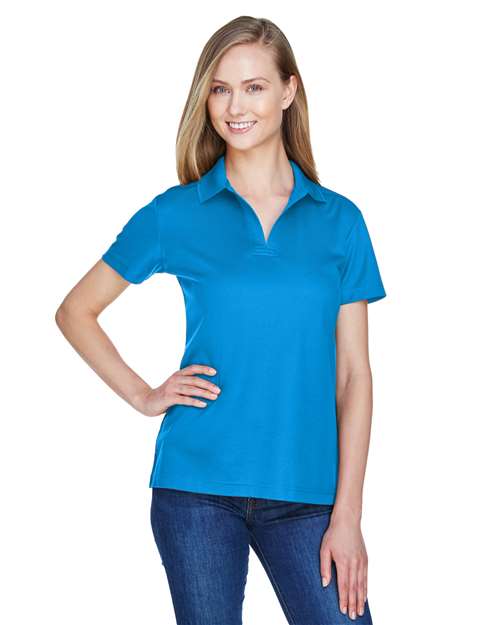 Women's CrownLux Performance® Plaited Polo - DG20W
