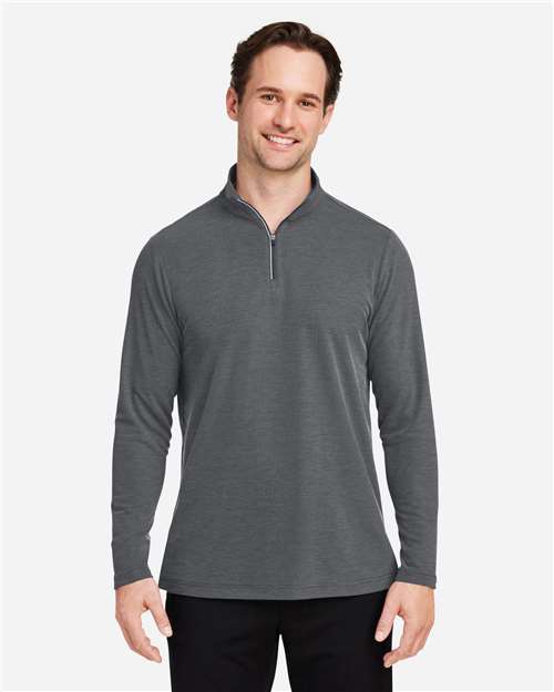 Men's Fusion ChromaSoft™ Pique Quarter-Zip Pullover - CE405