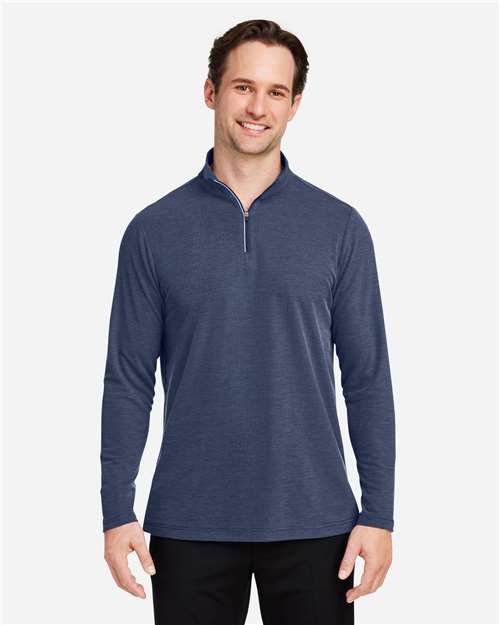 Men's Fusion ChromaSoft™ Pique Quarter-Zip Pullover - CE405