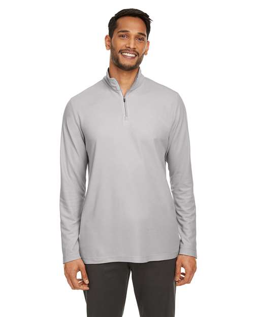 Men's Fusion ChromaSoft™ Pique Quarter-Zip Pullover - CE405