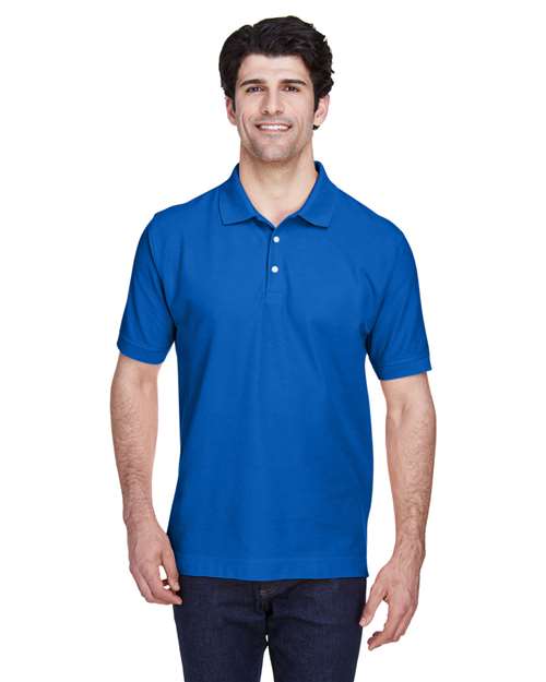 Men's Pima Piqué Polo - D100
