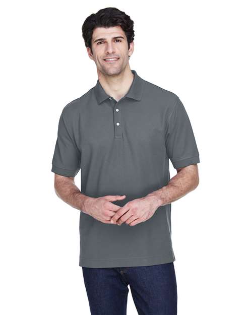 Men's Pima Piqué Polo - D100