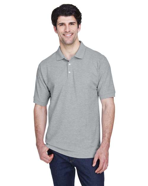 Men's Pima Piqué Polo - D100