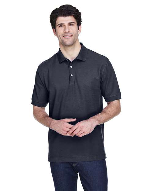 Men's Pima Piqué Polo - D100
