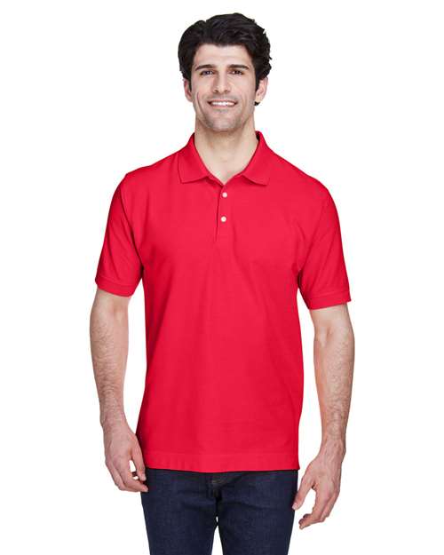 Men's Pima Piqué Polo - D100