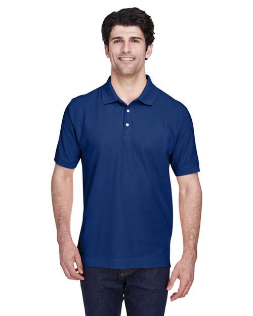 Men's Pima Piqué Polo - D100