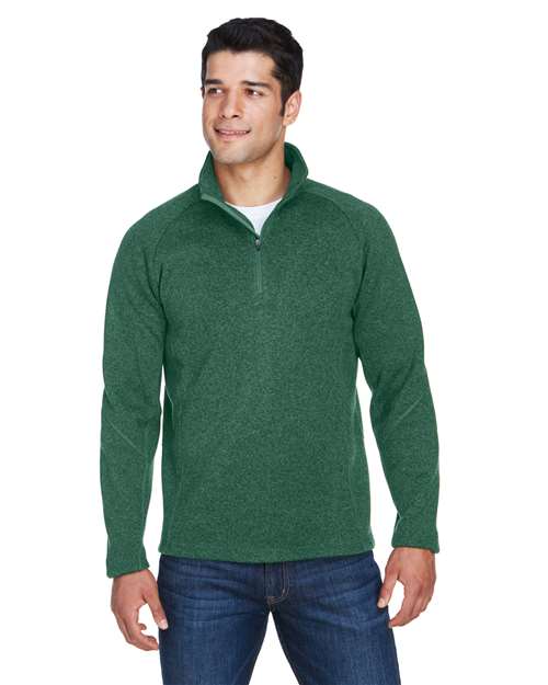 Unisex Bristol Sweater Fleece Quarter-Zip Pullover - DG792