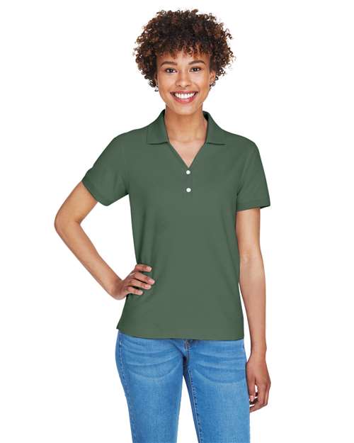 Women's Pima Piqué Polo - D100W