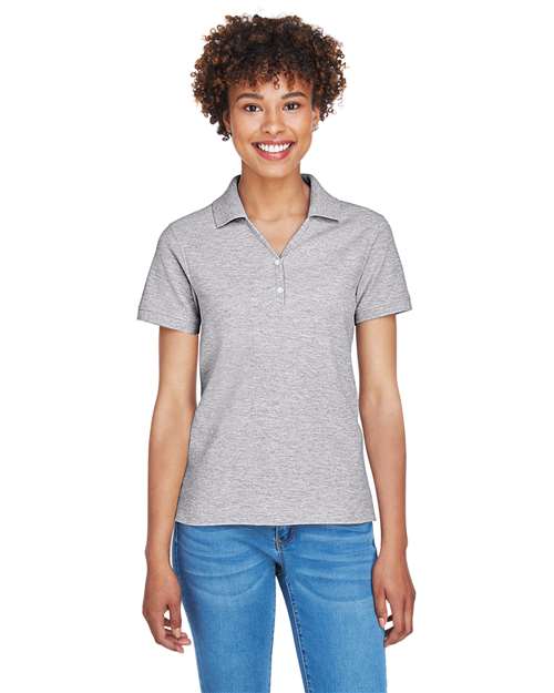 Women's Pima Piqué Polo - D100W