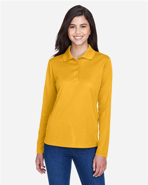 Women's Pinnacle Performance Long Sleeve Piqué Polo - 78192