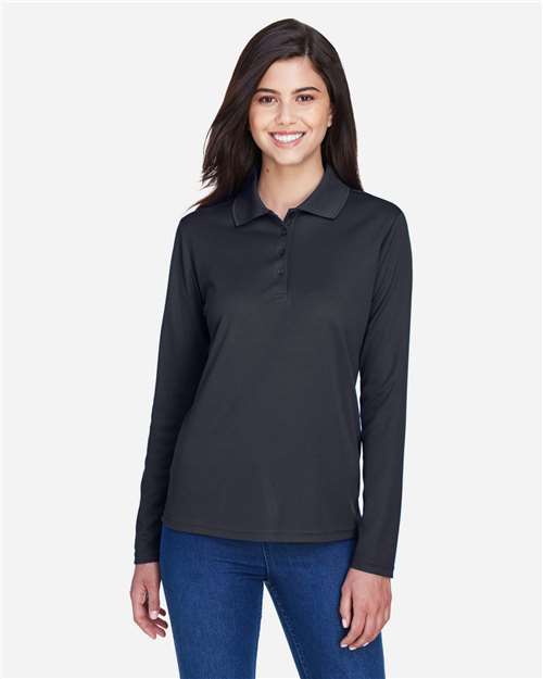 Women's Pinnacle Performance Long Sleeve Piqué Polo - 78192