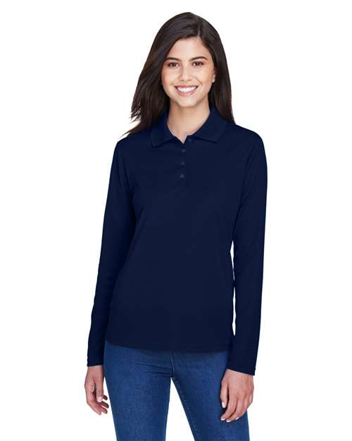 Women's Pinnacle Performance Long Sleeve Piqué Polo - 78192