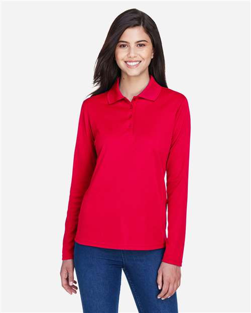 Women's Pinnacle Performance Long Sleeve Piqué Polo - 78192