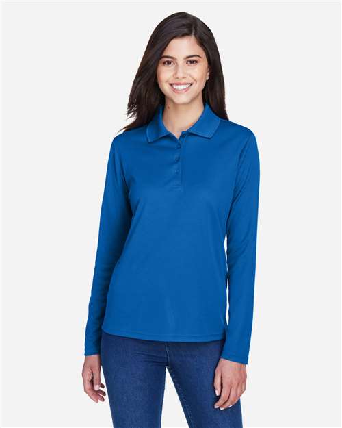 Women's Pinnacle Performance Long Sleeve Piqué Polo - 78192