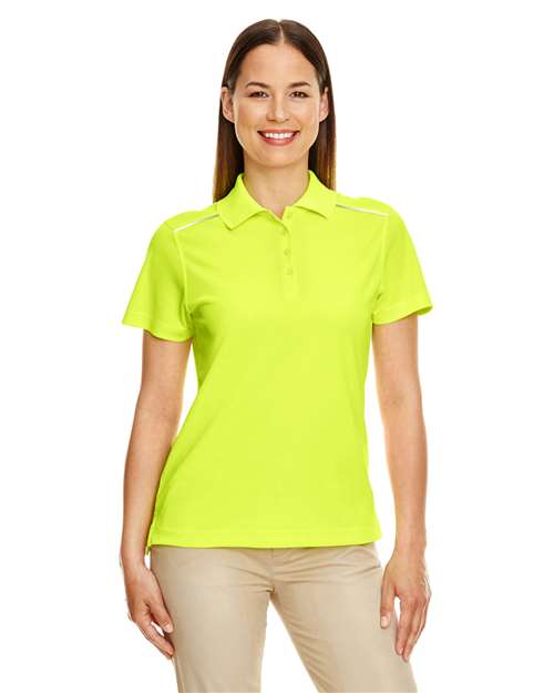 Women's Radiant Performance Piqué Polo with Reflective Piping - 78181R