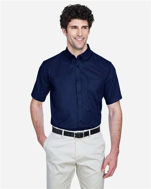 Men's Optimum Short Sleeve Twill Dress Shirt - 88194