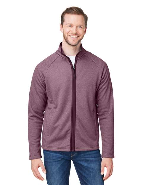 Men's Venture Heathered Stripe Full-Zip Jacket - CE72