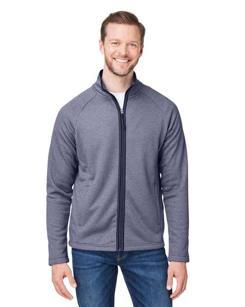 Men's Venture Heathered Stripe Full-Zip Jacket - CE72