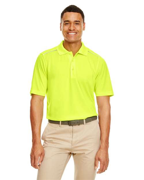 Men's Radiant Performance Piqué Polo with Reflective Piping - 88181R