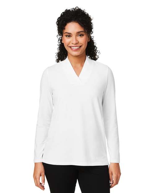 Women's Raleigh Shawl Collar Knit Top - DP121W