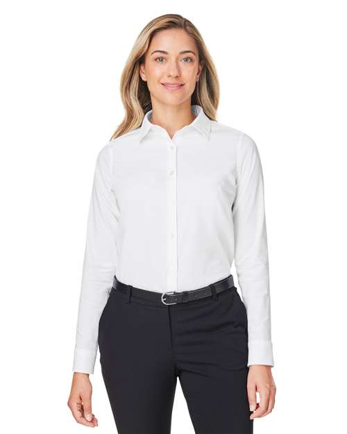 Women's CrownLux Performance® Spencer Poplin Dress Shirt - DG505W