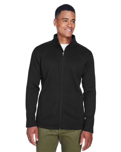 Men's Bristol Full-Zip Sweater Fleece Jacket - DG793