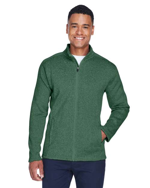 Men's Bristol Full-Zip Sweater Fleece Jacket - DG793