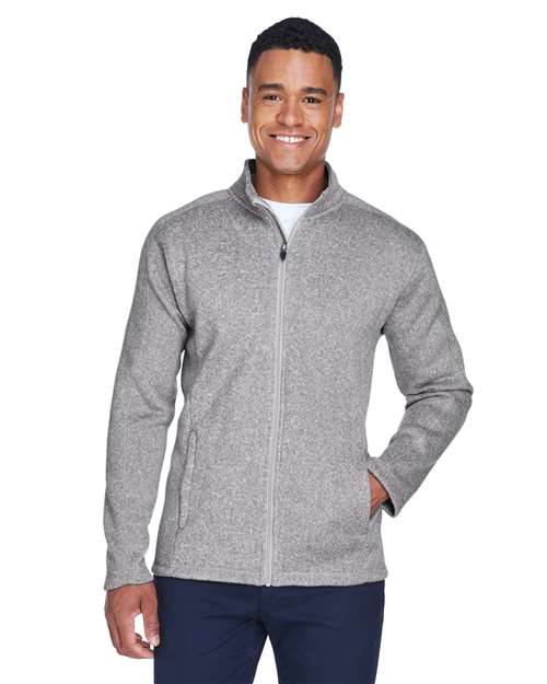 Men's Bristol Full-Zip Sweater Fleece Jacket - DG793