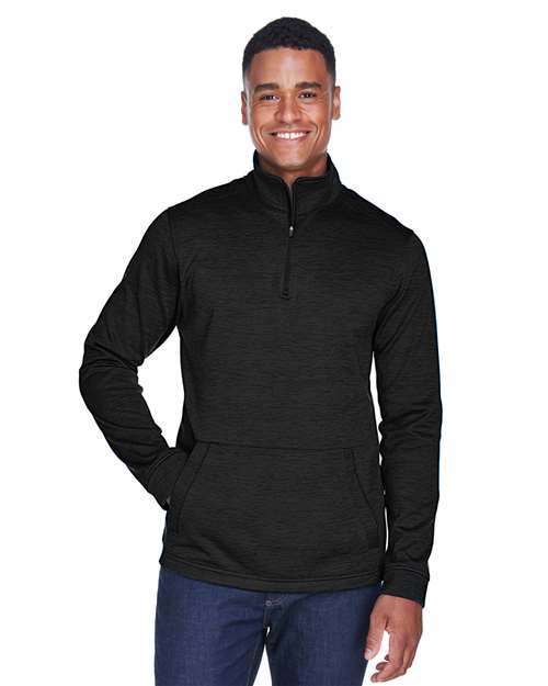 Men's Newbury Mélange Fleece Quarter-Zip Pullover - DG798
