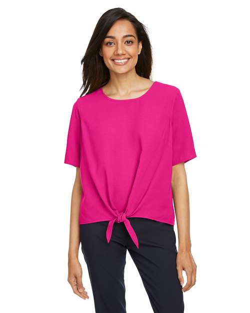 Women's Perfect Fit™ Tie Front Blouse - DP617W