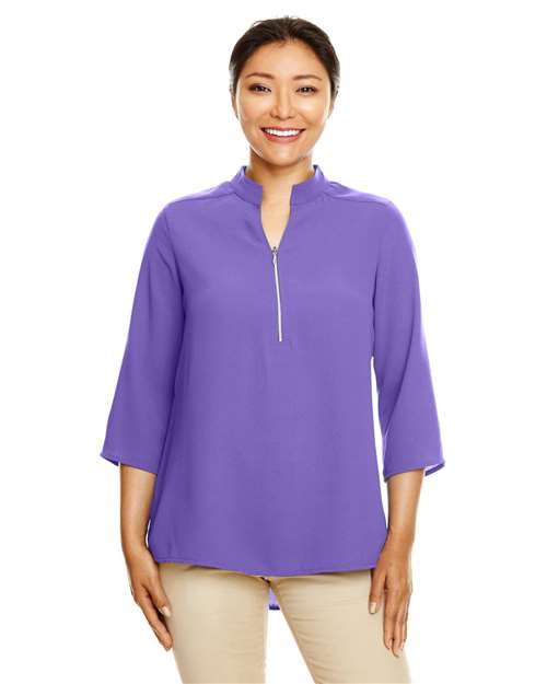 Women's Perfect Fit™  Three-Quarter Sleeve Crepe Tunic - DP611W