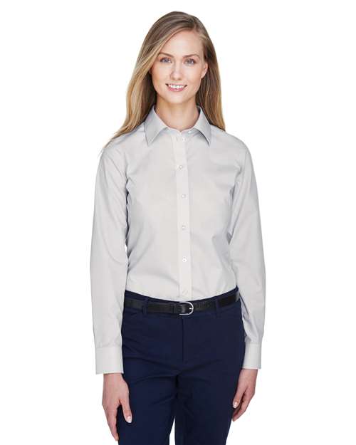 Women's Crown Collection® Broadcloth Woven Dress Shirt - D620W