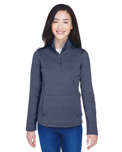 Women's Newbury Mélange Fleece Quarter-Zip Pullover - DG798W