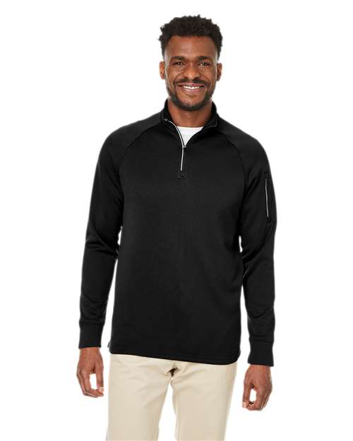 Unisex Fusion ChromaSoft™ Fleece Quarter-Zip Pullover - CE801