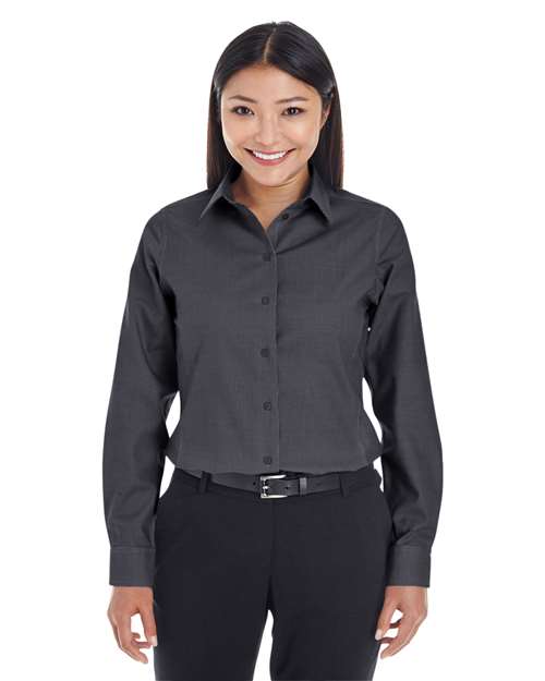 Women's Crown Collection® Royal Dobby Woven Dress Shirt - DG532W