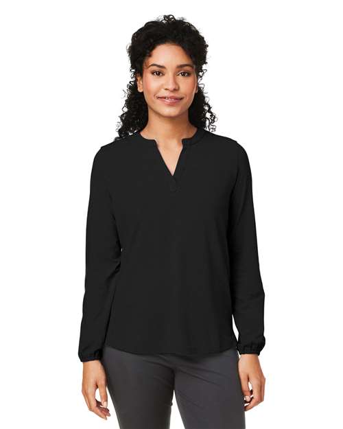 Women's Raleigh Half-Placket Knit Top - DP122W