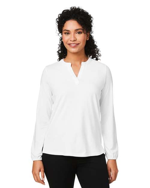 Women's Raleigh Half-Placket Knit Top - DP122W